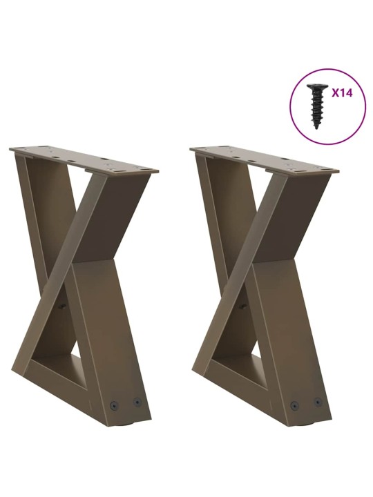 KOHVILAUA JALAD 2 TK, NATURAALNE TERAS, 30 X (30–31,3) CM, TERAS