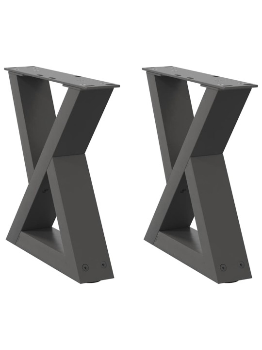 KOHVILAUA JALAD 2 TK, ANTRATSIITHALL, 40 X (30-31,3) CM, TERAS