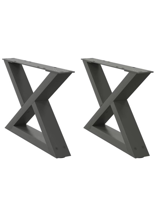 KOHVILAUA JALAD 2 TK, ANTRATSIITHALL, 50 X (30-31,3) CM, TERAS