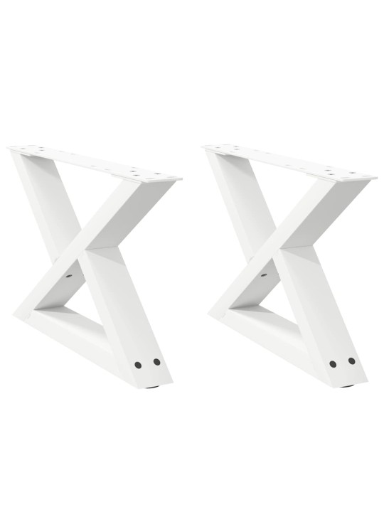 KOHVILAUA JALAD 2 TK VALGED 60 X (30–31,3) CM TERASEST
