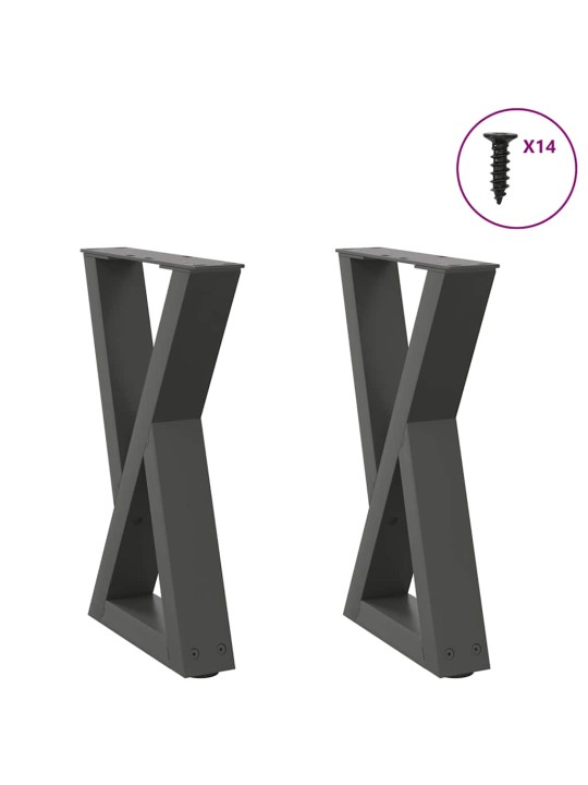 KOHVILAUA JALAD 2 TK, ANTRATSIITHALL, 28 X (42-43,3) CM, TERAS