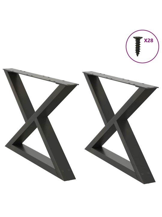 KOHVILAUA JALAD 2 TK, ANTRATSIITHALL, 70 X (42-43,3) CM, TERAS