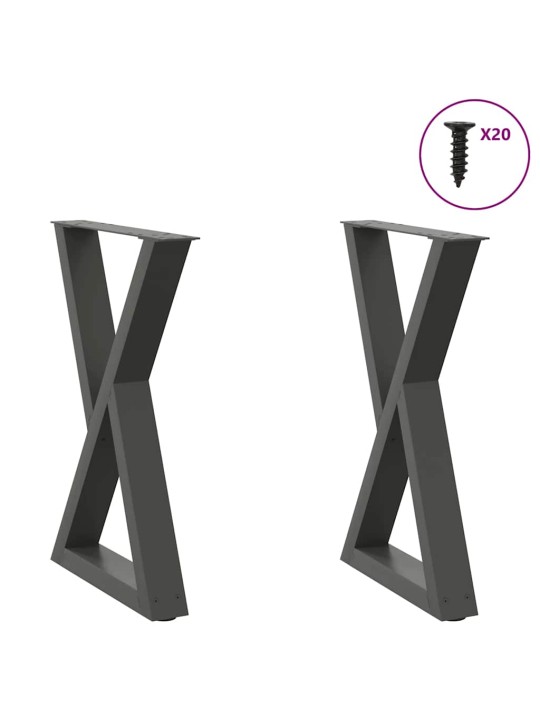 SÖÖGILAUA JALAD 2 TK, ANTRATSIITHALL, 50 X (72-73,3) CM, TERAS