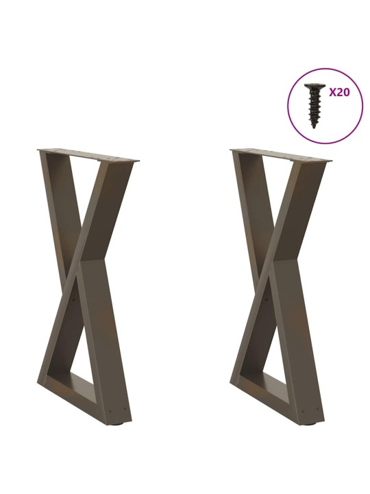 SÖÖGILAUA JALAD 2 TK, NATURAALNE TERAS, 50 X (72–73,3) CM, TERAS