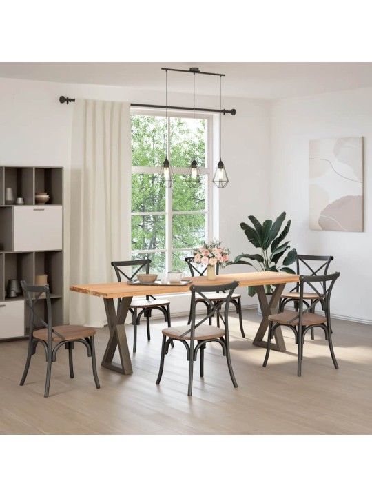SÖÖGILAUA JALAD 2 TK, NATURAALNE TERAS, 50 X (72–73,3) CM, TERAS