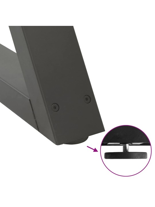 SÖÖGILAUA JALAD 2 TK, ANTRATSIITHALL, 70 X (72-73,3) CM, TERAS