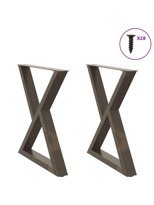 SÖÖGILAUA JALAD 2 TK, NATURAALNE TERAS, 70 X (72–73,3) CM, TERAS