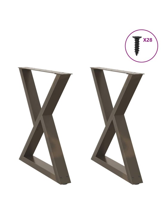 SÖÖGILAUA JALAD 2 TK, NATURAALNE TERAS, 80 X (72–73,3) CM, TERAS
