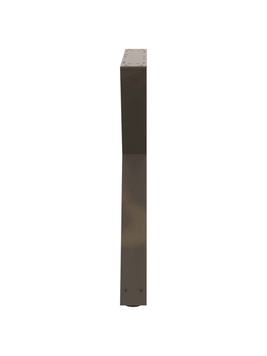 SÖÖGILAUA JALAD 2 TK, NATURAALNE TERAS, 80 X (72–73,3) CM, TERAS
