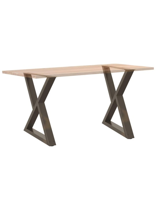 SÖÖGILAUA JALAD 2 TK, NATURAALNE TERAS, 80 X (72–73,3) CM, TERAS