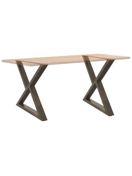 SÖÖGILAUA JALAD 2 TK, NATURAALNE TERAS, 90 X (72–73,3) CM, TERAS