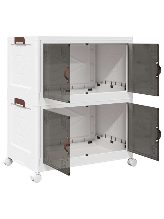 VIRNASTATAV RATASTEGA HOIUKAST 2-TASANDILINE 75 L 64X40X76 CM