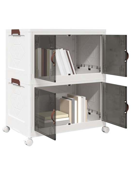 VIRNASTATAV RATASTEGA HOIUKAST 2-TASANDILINE 75 L 64X40X76 CM