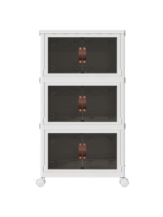 VIRNASTATAV RATASTEGA HOIUKAST 3-KORRUSELINE 28L 48,5X29,5X86CM
