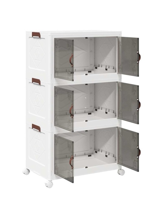 VIRNASTATAV RATASTEGA HOIUKAST 3ASTMELINE 75 L 64X39,5X110,5 CM