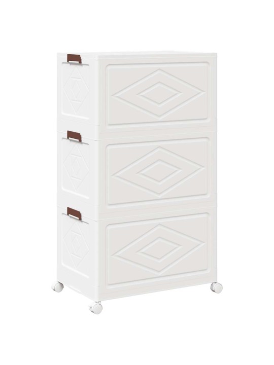 VIRNASTATAV RATASTEGA HOIUKAST 3ASTMELINE 75 L 64X39,5X110,5 CM