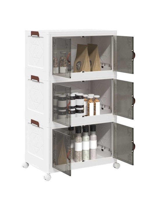 VIRNASTATAV RATASTEGA HOIUKAST 3ASTMELINE 75 L 64X39,5X110,5 CM