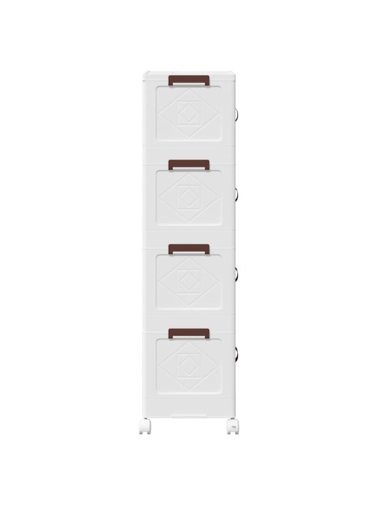 VIRNASTATAV RATASTEGA HOIUKAST 4ASTMELINE 28 L 48X29,5X112,5 CM