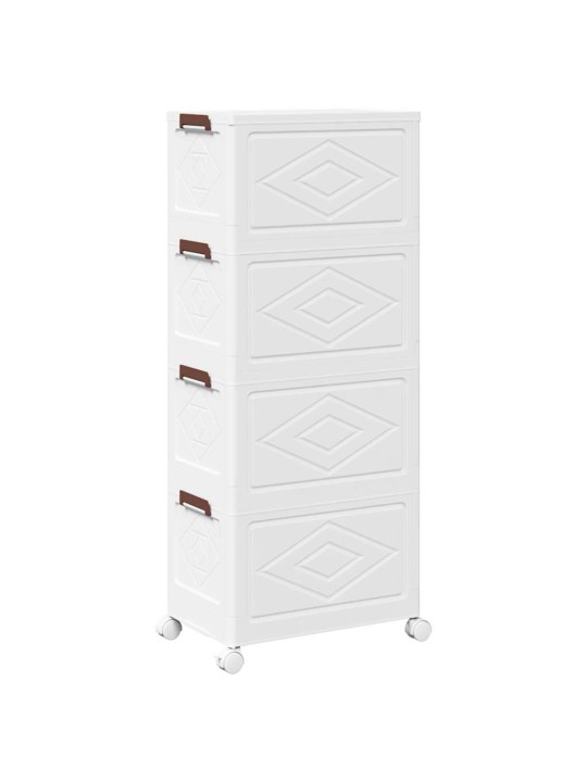 VIRNASTATAV RATASTEGA HOIUKAST 4ASTMELINE 28 L 48X29,5X112,5 CM
