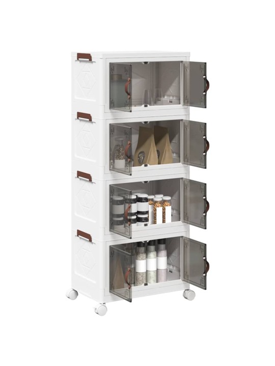 VIRNASTATAV RATASTEGA HOIUKAST 4ASTMELINE 28 L 48X29,5X112,5 CM