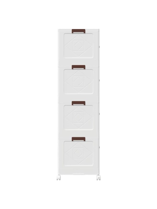 VIRNASTATAV RATASTEGA HOIUKAST 4-TASANDILINE 75 L 64X40X141,5CM
