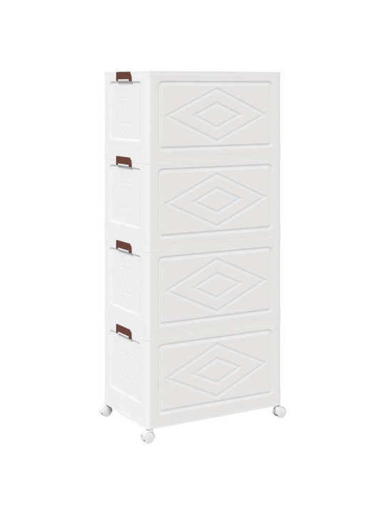 VIRNASTATAV RATASTEGA HOIUKAST 4-TASANDILINE 75 L 64X40X141,5CM