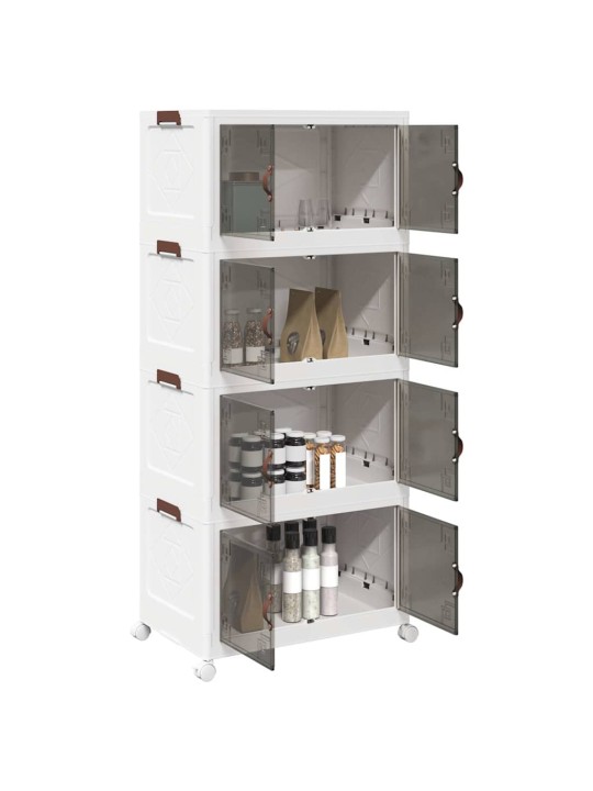 VIRNASTATAV RATASTEGA HOIUKAST 4-TASANDILINE 75 L 64X40X141,5CM