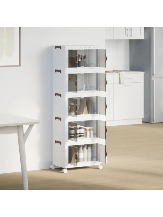 VIRNASTATAV RATASTEGA HOIUKAST 5KORRUSELINE 28L 48,5X29,5X139CM
