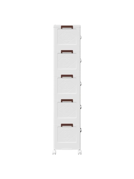 VIRNASTATAV RATASTEGA HOIUKAST 5KORRUSELINE 28L 48,5X29,5X139CM