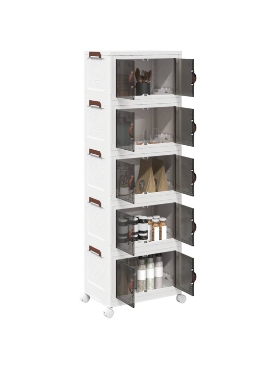 VIRNASTATAV RATASTEGA HOIUKAST 5KORRUSELINE 28L 48,5X29,5X139CM