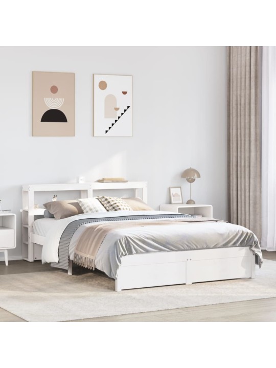 VOODIRAAM PEATSIGA ILMA MADRATSITA VALGE 140X190 CM