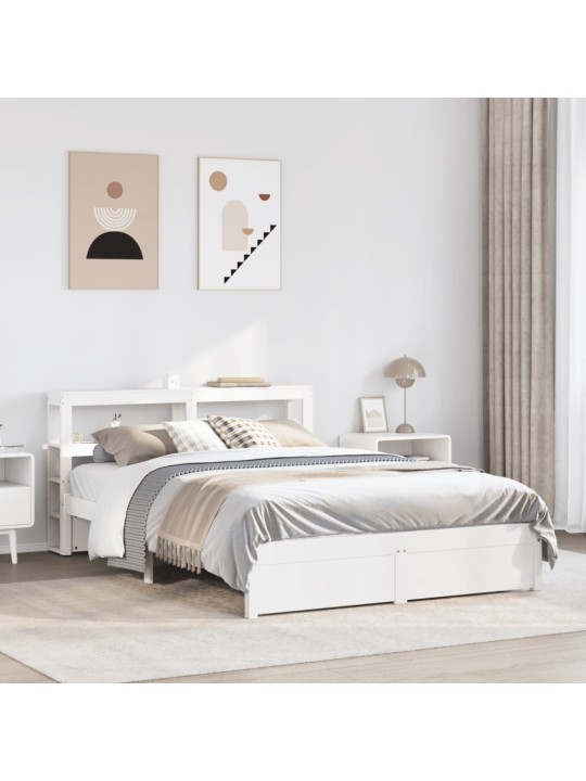 VOODIRAAM PEATSIGA ILMA MADRATSITA VALGE 160X200 CM