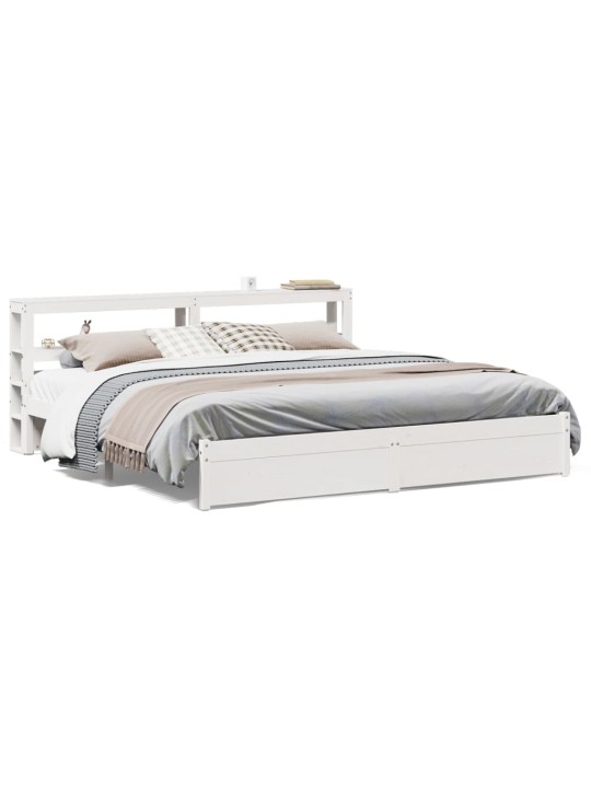 VOODIRAAM PEATSIGA ILMA MADRATSITA VALGE 200X200 CM