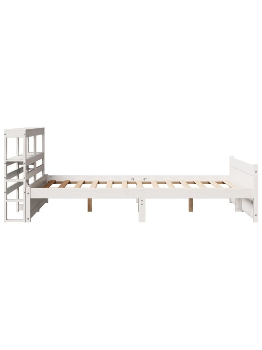 VOODIRAAM PEATSIGA ILMA MADRATSITA VALGE 140X200 CM