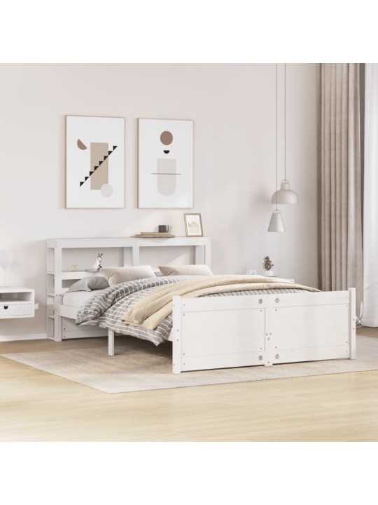 VOODIRAAM PEATSIGA ILMA MADRATSITA VALGE 140X200 CM