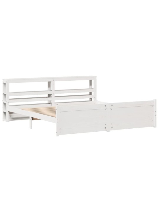 VOODIRAAM PEATSIGA ILMA MADRATSITA VALGE 200X200 CM