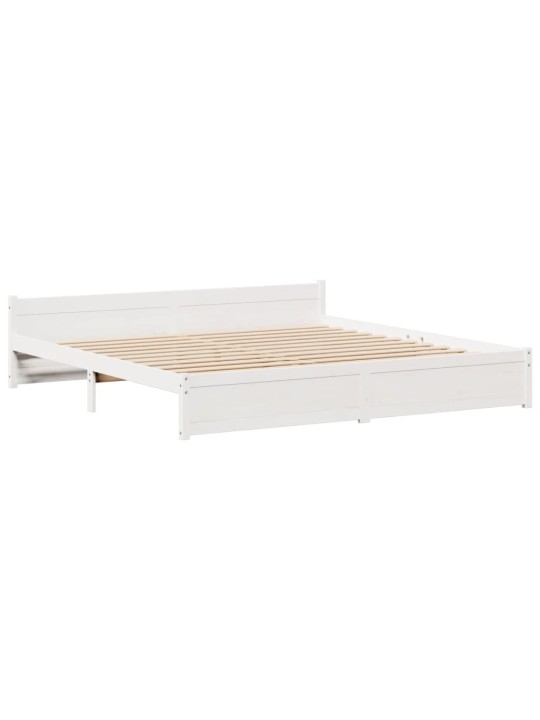 VOODIRAAM PEATSIGA ILMA MADRATSITA VALGE 200X200 CM