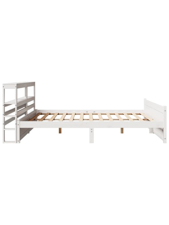 VOODIRAAM PEATSIGA ILMA MADRATSITA VALGE 200X200 CM