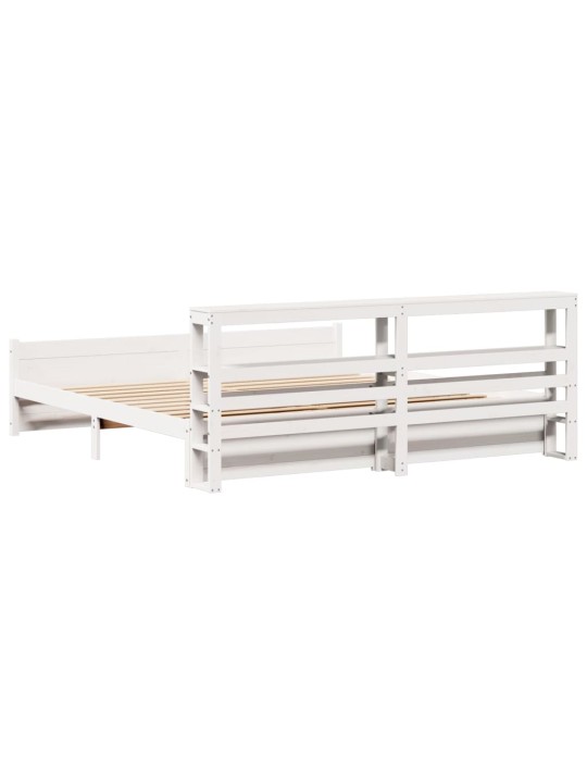 VOODIRAAM PEATSIGA ILMA MADRATSITA VALGE 200X200 CM