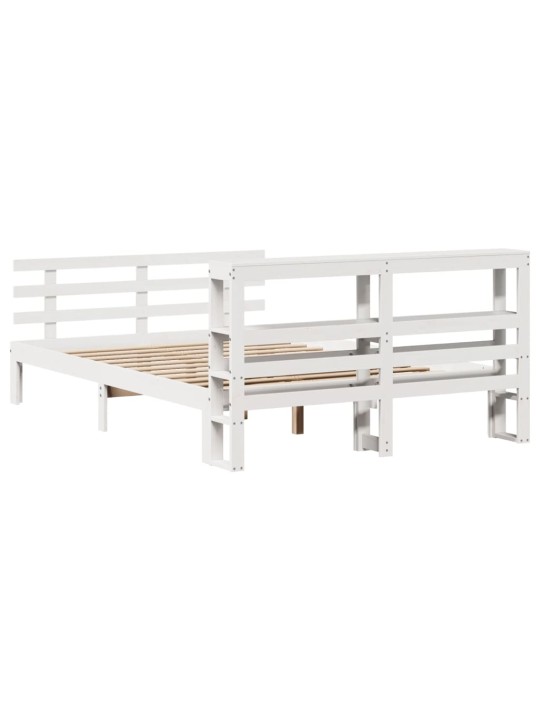 VOODIRAAM PEATSIGA ILMA MADRATSITA VALGE 140X190 CM