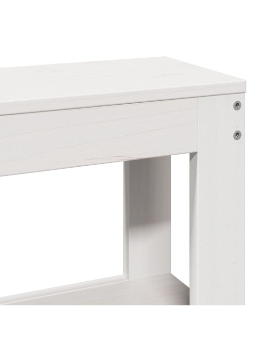 VOODIRAAM PEATSIGA ILMA MADRATSITA VALGE 140X190 CM