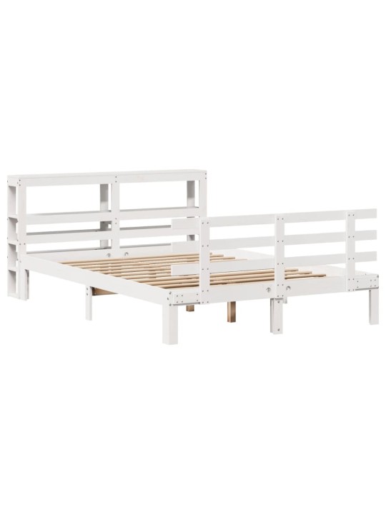 VOODIRAAM PEATSIGA ILMA MADRATSITA VALGE 160X200 CM