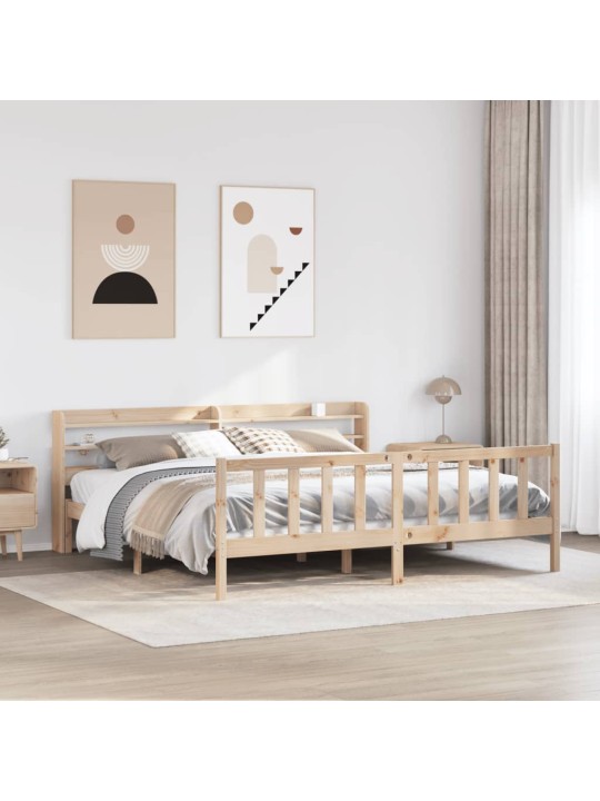 VOODIRAAM ILMA MADRATSITA, 180 X 200 CM, MÄNNIPUIT