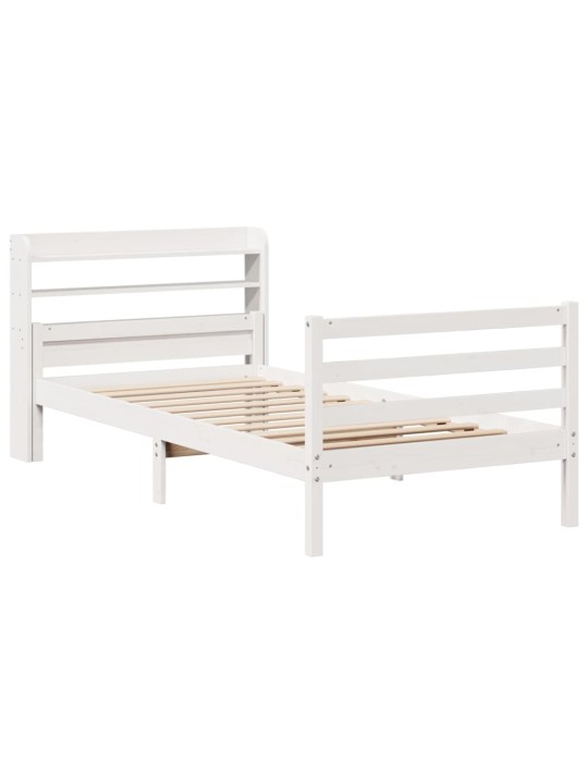 VOODIRAAM PEATSIGA ILMA MADRATSITA VALGE 100X200 CM