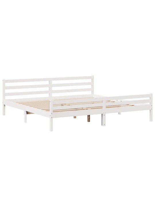 VOODIRAAM PEATSIGA ILMA MADRATSITA VALGE 180X200 CM