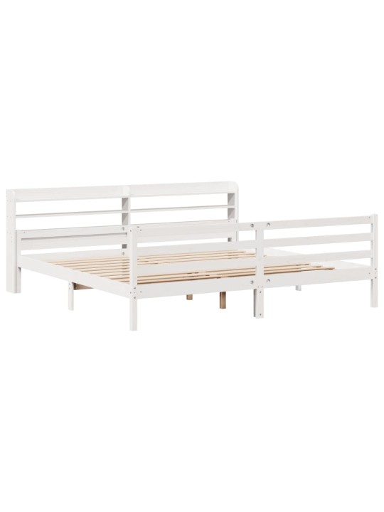 VOODIRAAM PEATSIGA ILMA MADRATSITA VALGE 200X200 CM
