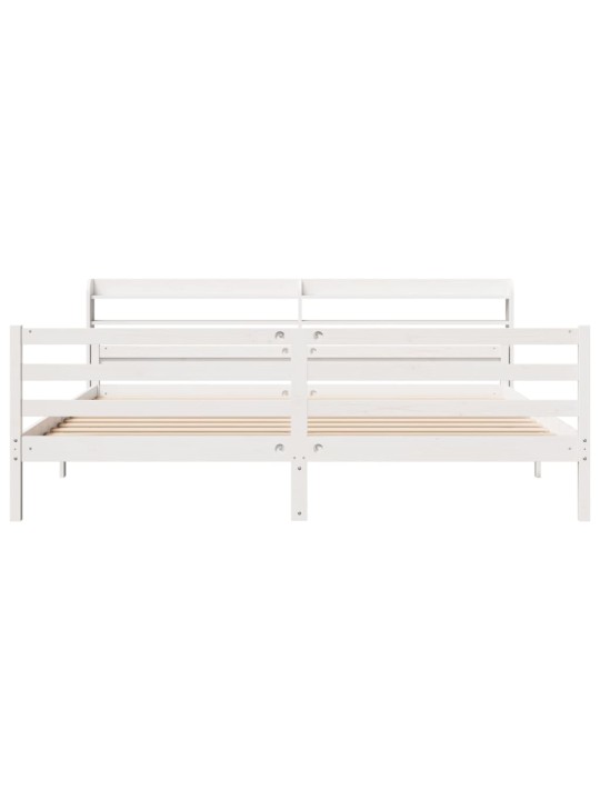 VOODIRAAM PEATSIGA ILMA MADRATSITA VALGE 200X200 CM