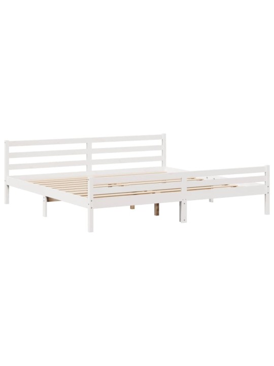 VOODIRAAM PEATSIGA ILMA MADRATSITA VALGE 200X200 CM