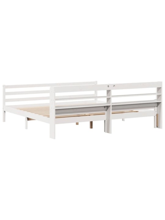 VOODIRAAM PEATSIGA ILMA MADRATSITA VALGE 200X200 CM