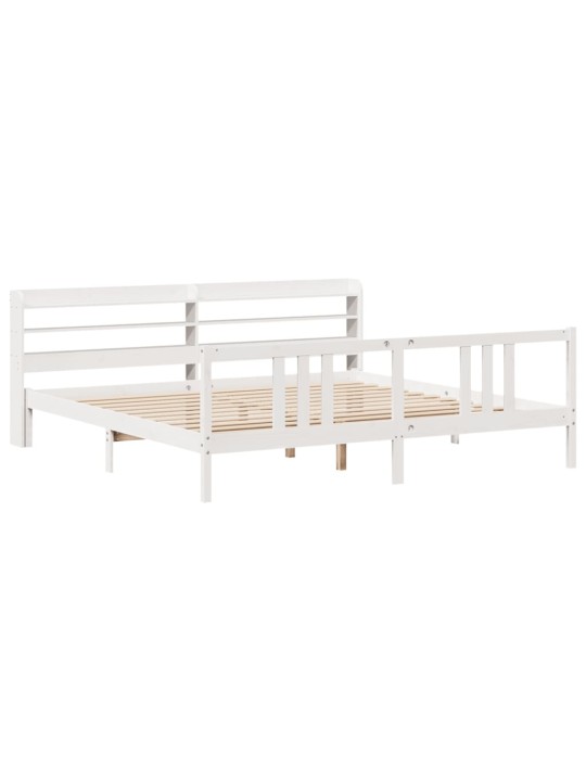 VOODIRAAM PEATSIGA ILMA MADRATSITA VALGE 200X200 CM